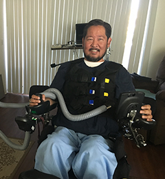 Chris G., CA, Quadriplegic patient